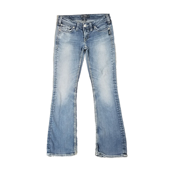 Silver Jeans Women's Boot Cut Light Blue - Picture 1 of 15